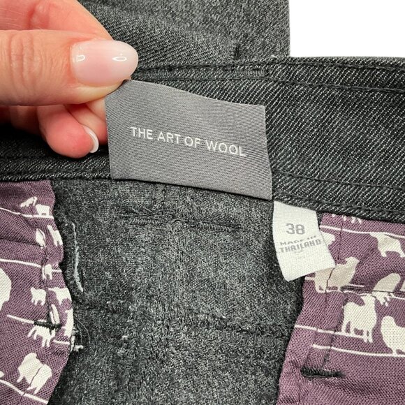 Ibex Gallatin Pants Charcoal Gray 100% Merino Wool Size Outdoor Hiking Size 38 - Picture 8 of 11